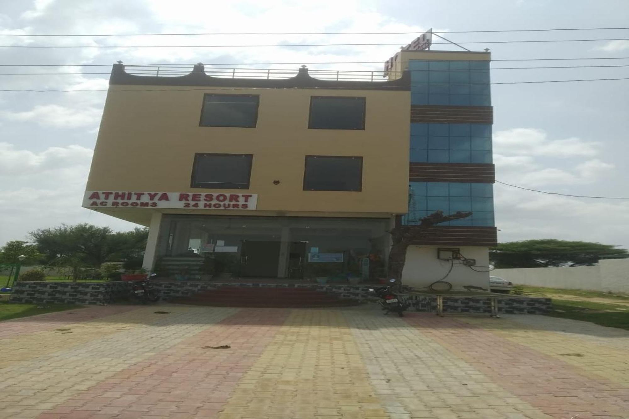 Hotel O Athitya Resort Sikar Exteriér fotografie